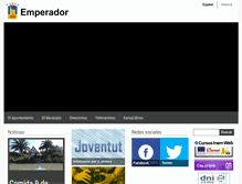 Tablet Screenshot of emperador.es